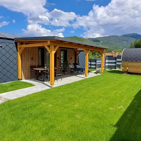 Stuhleckblick-ferienhaus Direkt An Der Piste Und Mit Eigener Sauna Horská chata Spital am Semmering